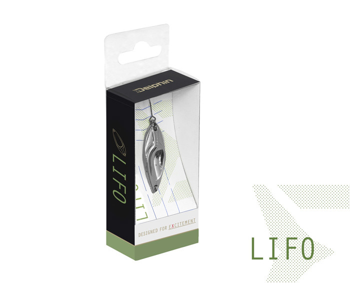 Delphin Plandavka LIFO 2.5g SNOW Hook #8