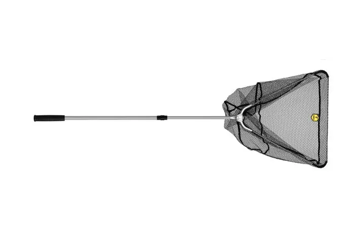 Delphin Podběrák s kovovým středem a pogumovanou síťkou 70x70/250cm