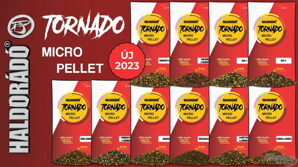 Haldorádó Tornado Micro pellet Mango 400g