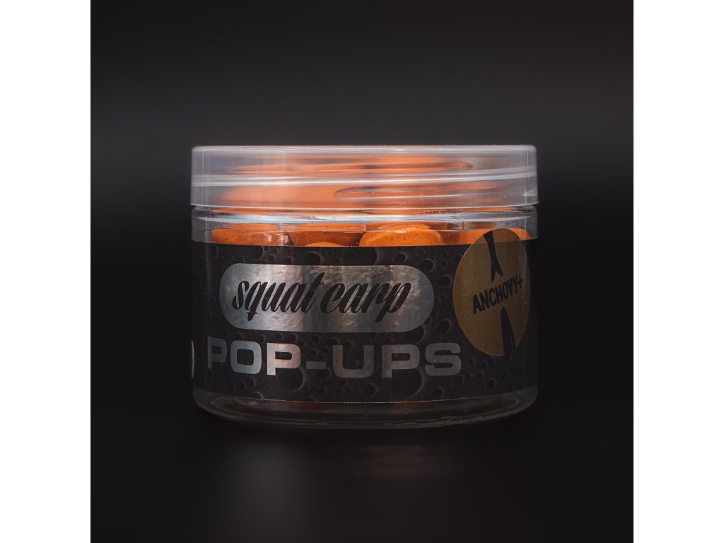 Squat Carp Pop-up boilies Anchovy+ 16mm/60g