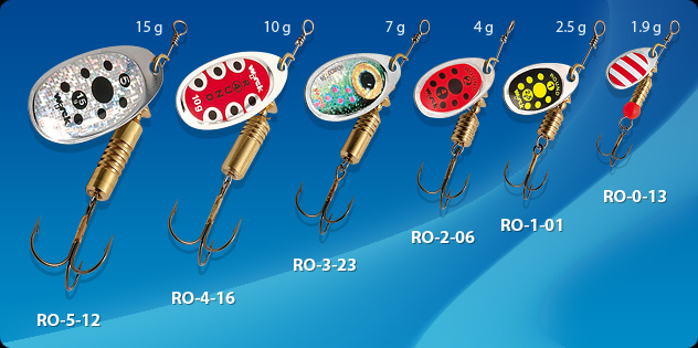 Wirek Rotační třpytka Round RO-2-19 4g