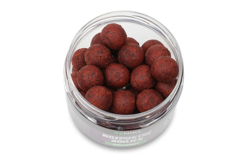 Nikl Rozpustné boilies Krill Berry 18mm/150g