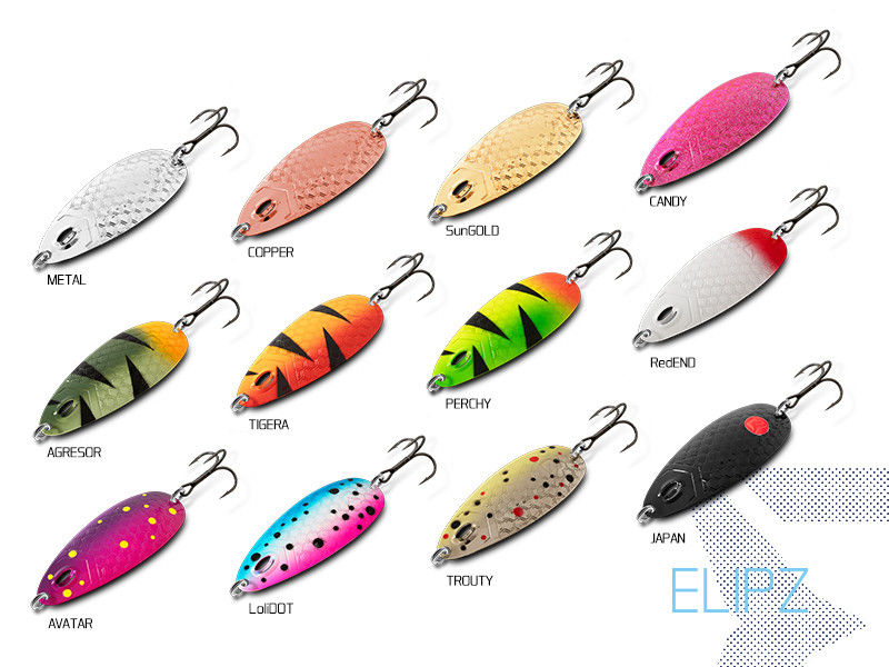 Delphin Plandavka ELIPZ FullSCALE 12g TROUTY Hook #2