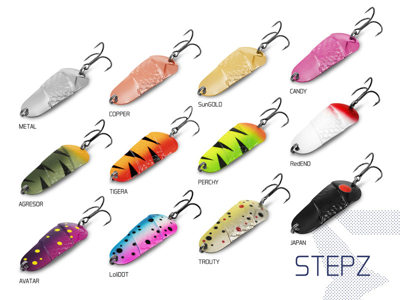 Delphin Plandavka STEPZ StripSCALE 10g LoliDOT Hook #2