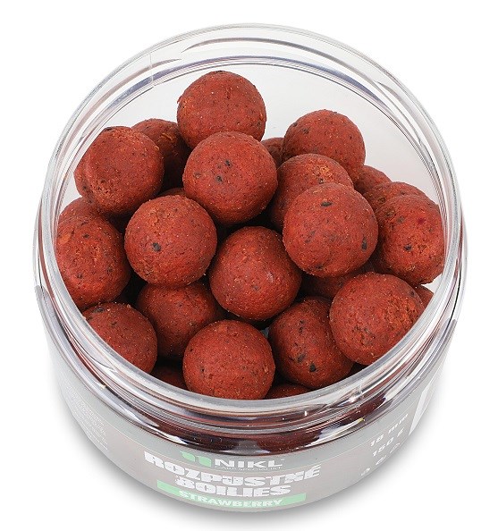 Nikl Rozpustné boilies Strawberry 24mm/150g