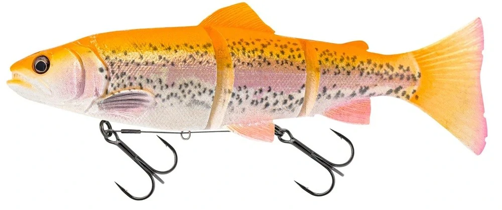 Savage Gear Gumová nástraha 3D Line Thru Trout Golden Albino 15cm/40g