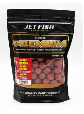 Jet Fish Premium Clasicc boilies Mango/Meruňka 20mm/700g