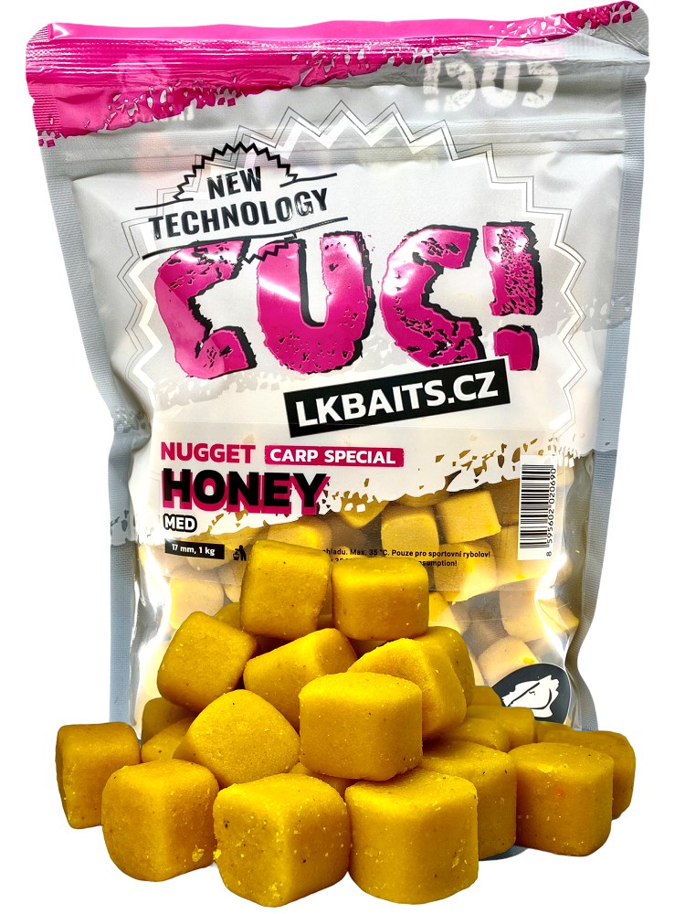 LK Baits CUC! Nugget Carp Honey 17mm/1kg