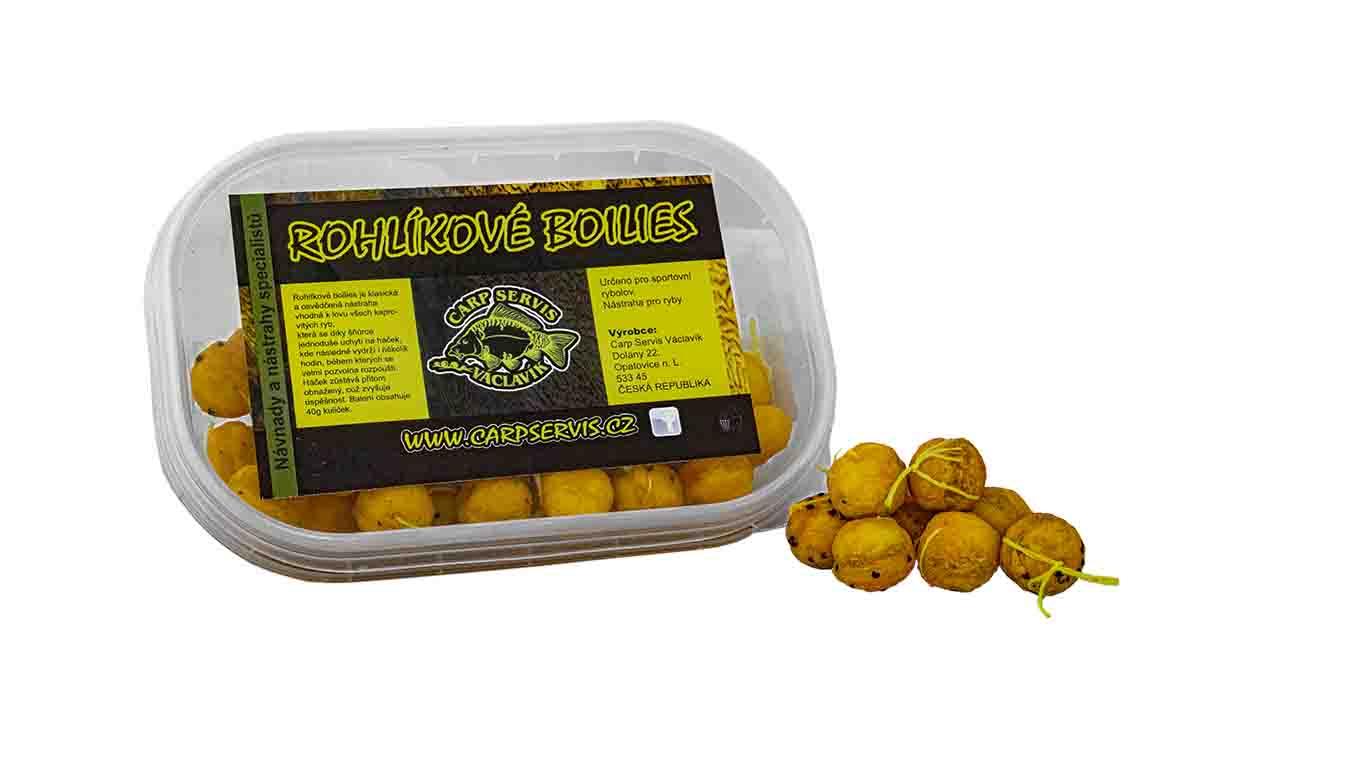 Carp Servis Václavík Rohlíkové boilies Skopex-Ananas 12mm/40g
