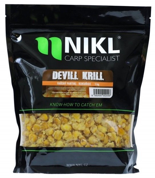 Nikl Vařený Partikl Kukuřice Devill Krill 1kg