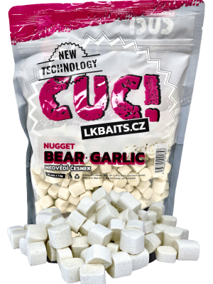 LK Baits CUC! Nugget Carp Garlic Bear 10mm/1kg