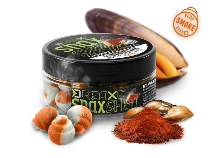 Delphin Nástraha D SNAX SHELL Mušle-Koření 10mm/30g