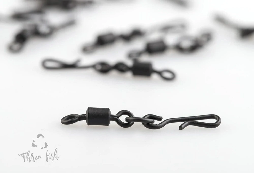 Zfish Obratlík Quick Change Ring Swivel Matt #8 /10 ks