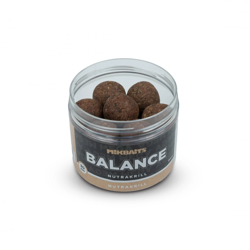 Mikbaits Mega balance boilie NutraKRILL 30mm/300ml