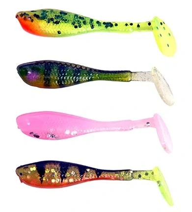 Fox Rage Gumová Nástraha UV Micro Fry Mixed Colour Pack