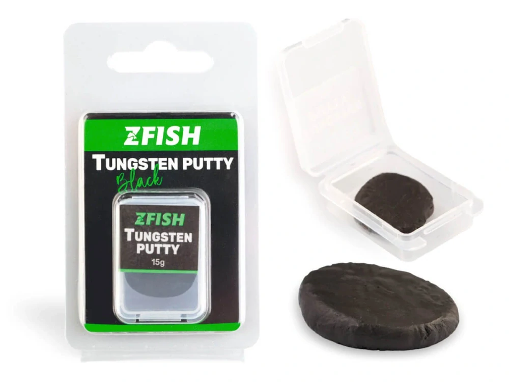 Zfish Plastické olovo Tungsten Putty Black 15 g
