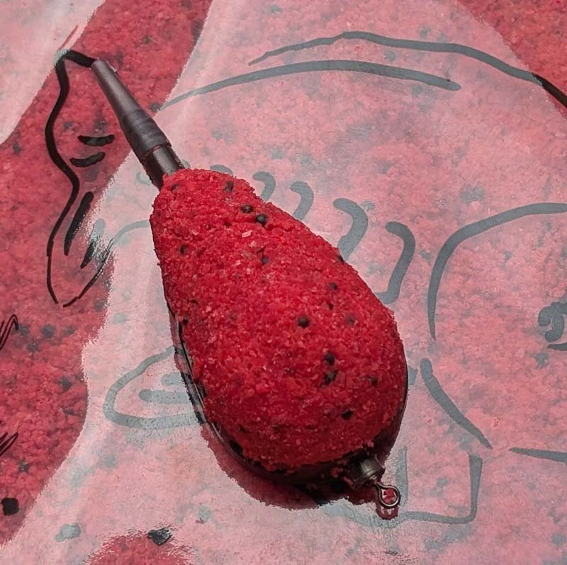 Mikbaits Vlhčený Ready mix Jahoda 900g