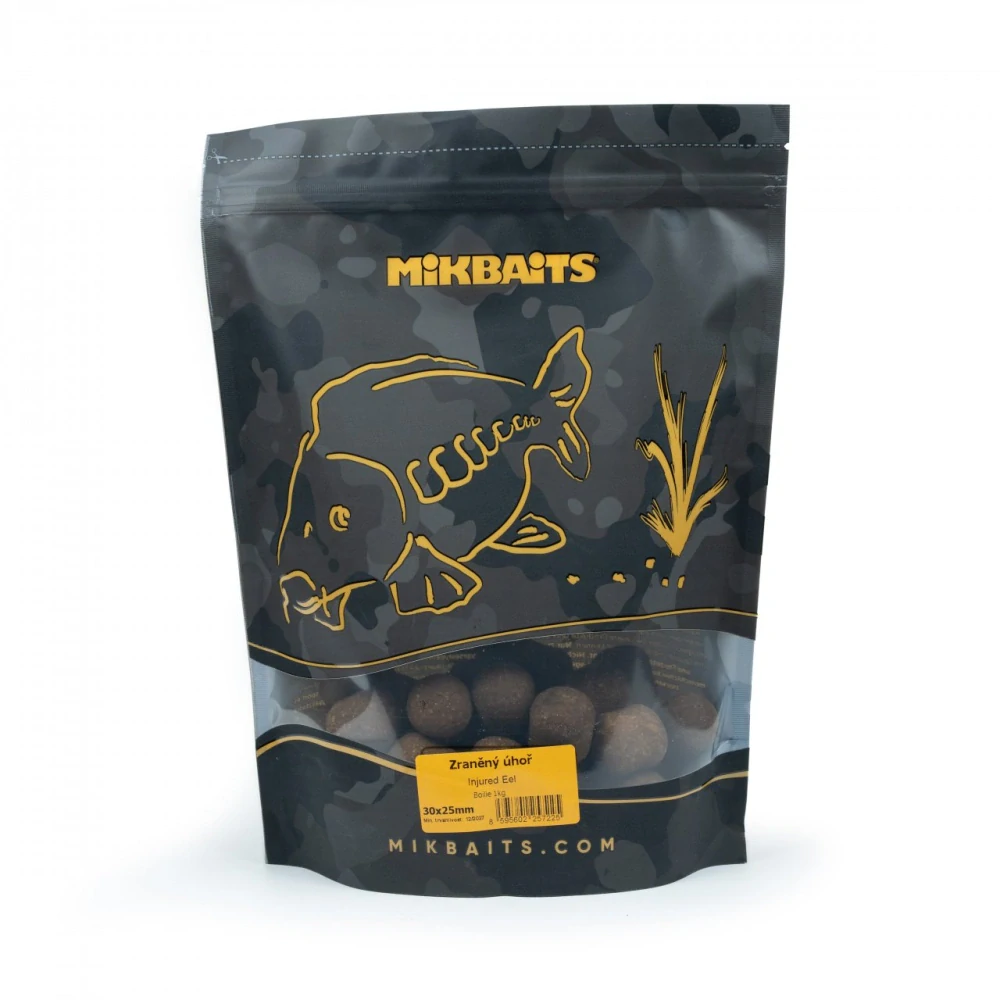 Mikbaits Catfish sumec řada boilie Zraněný úhoř 50x30mm/1kg