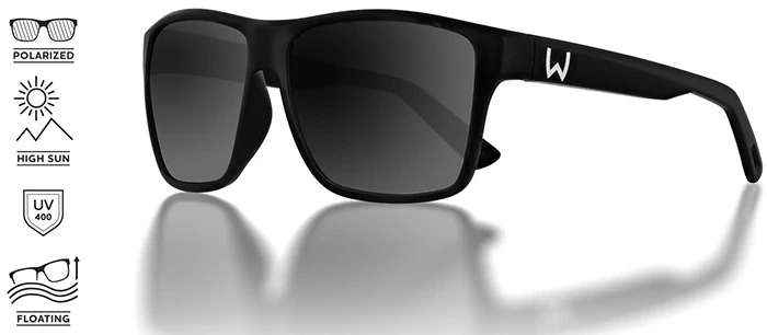 Westin Polarizační brýle W6 Street 200F Matte Black LB Grey Blue AR Purple