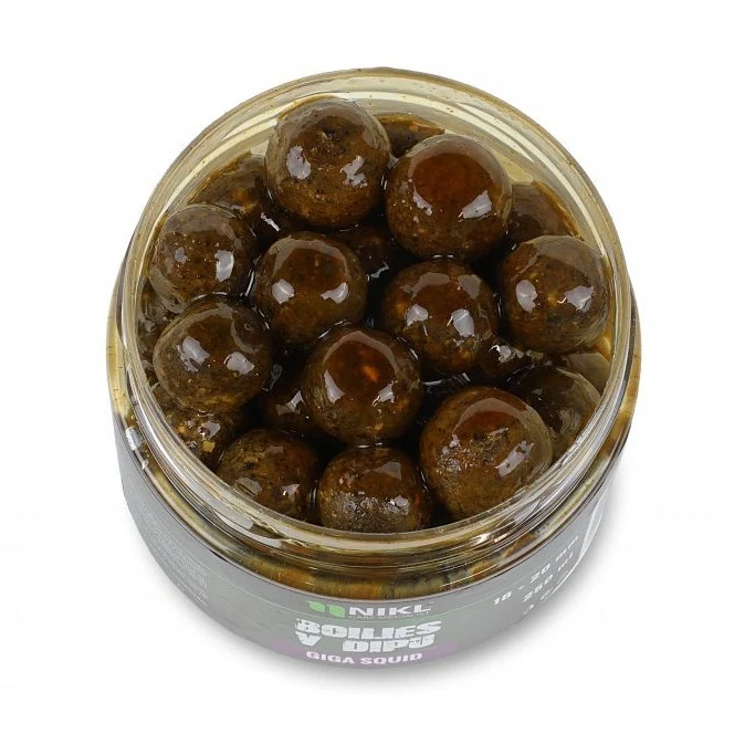 Nikl Boilies v dipu Giga Squid 24mm/250g