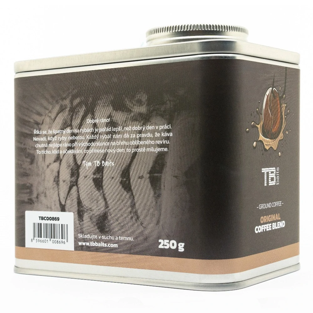 TB Baits Rybářská mletá káva limitovaná edice 250g