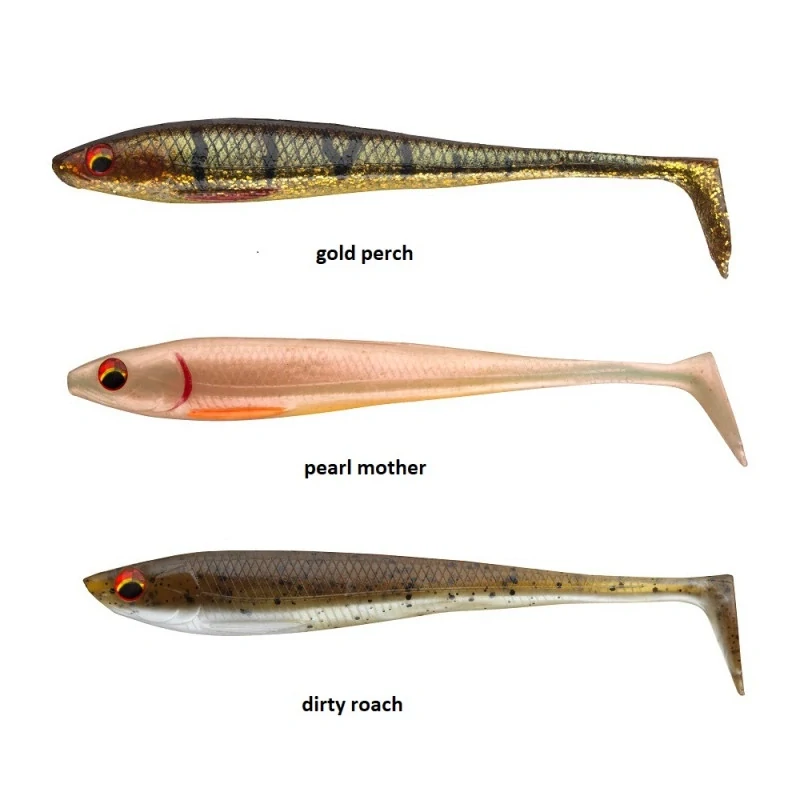 Daiwa Gumová nástraha Prorex DuckFin Nature Mix 9cm/7 ks