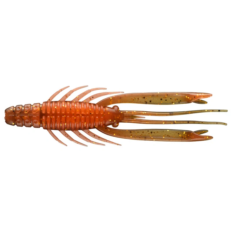 Daiwa Gumová nástraha Prorex Urban Shrimp Orange Peeler 6cm/8 ks
