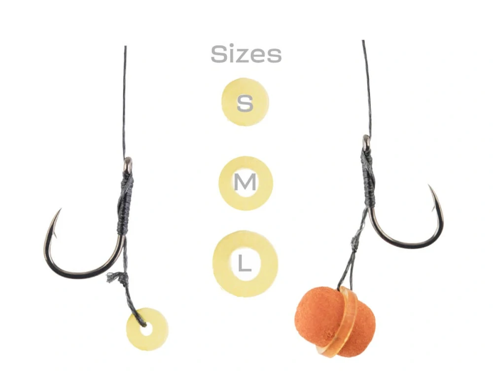 Zfish Nástrahový Kroužek Micro Bait Bands vel. L /50 ks