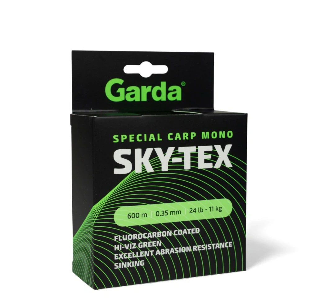 Garda Vlasec Sky-Tex Fluo zelený 0,28mm/8,1kg/600m