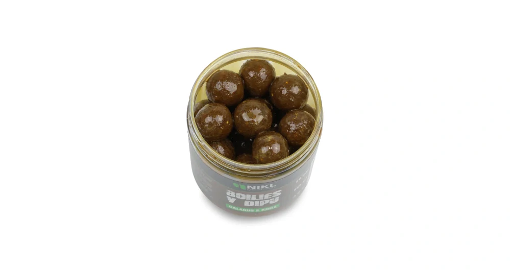 Nikl Boilies v dipu Calanus & Krill 24mm/250ml