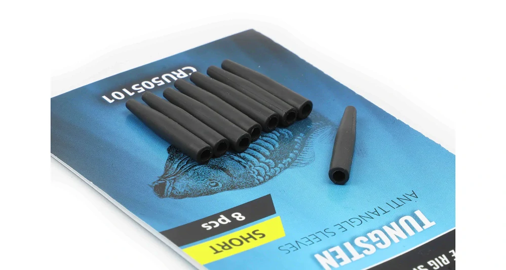 Carp´R´Us Převlek proti zamotání Tungsten Antitangle Sleeves Short /8 ks