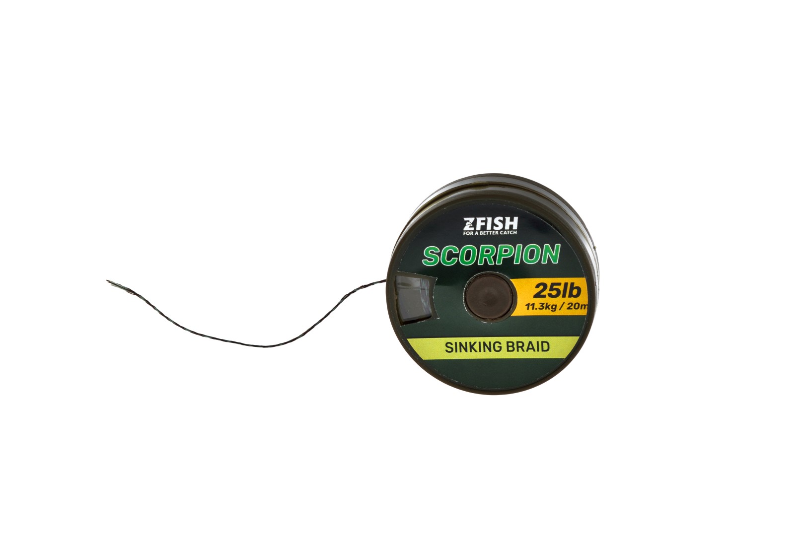 Zfish Šňůrka Scorpion Sinking Braid Camou 25lb/20m
