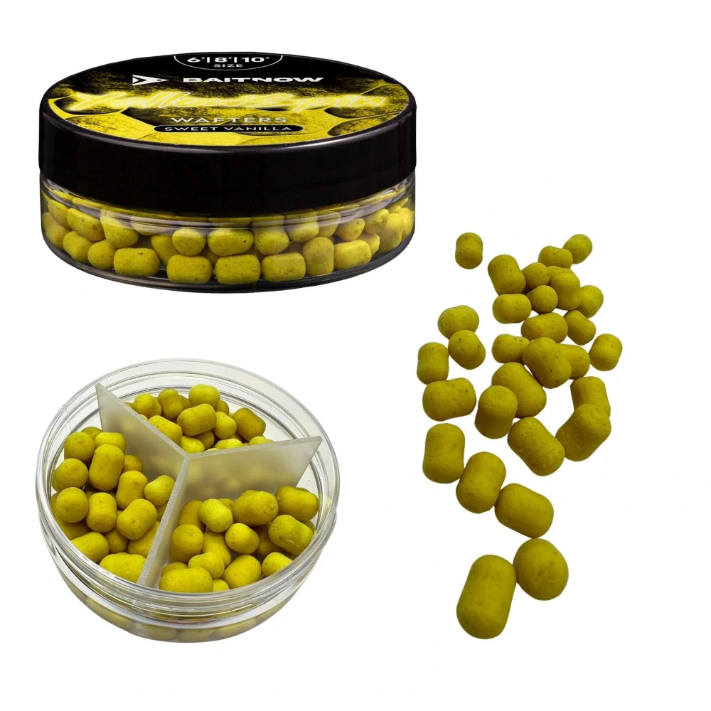Baitnow Wafters Method Feeder Yellow Spin 6-8-10mm/24g