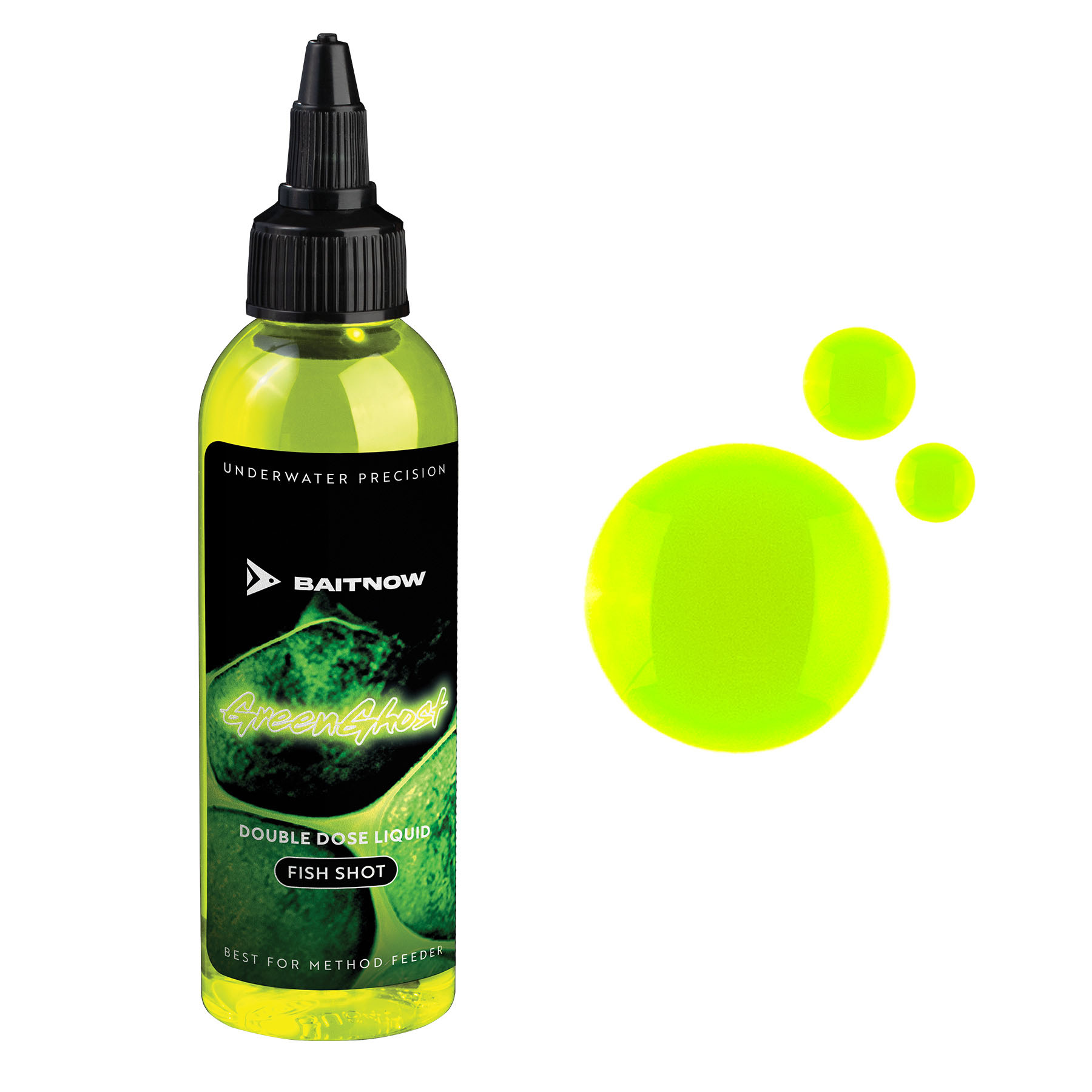 Baitnow Liquid Method Feeder Double Dose Green Ghost 100ml