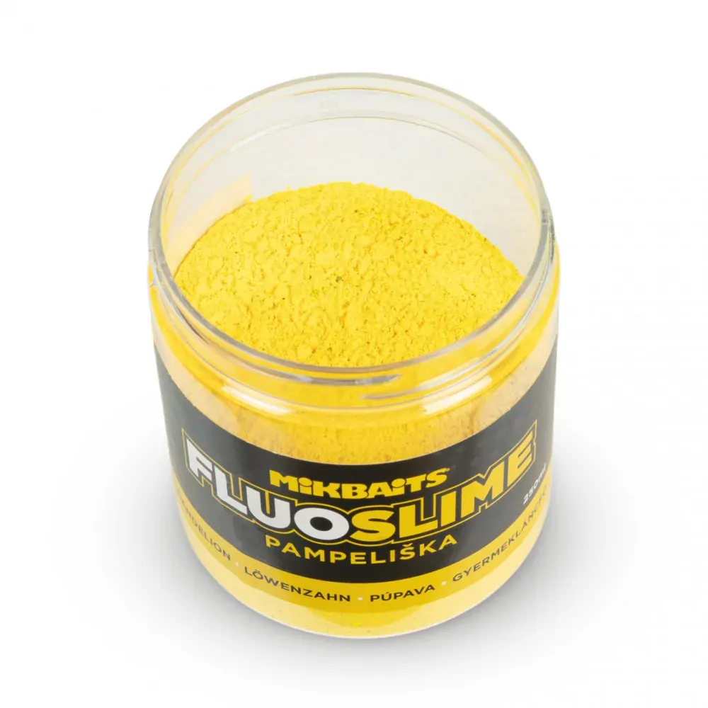 Mikbaits Fluo slime obalovací Pampeliška 100g