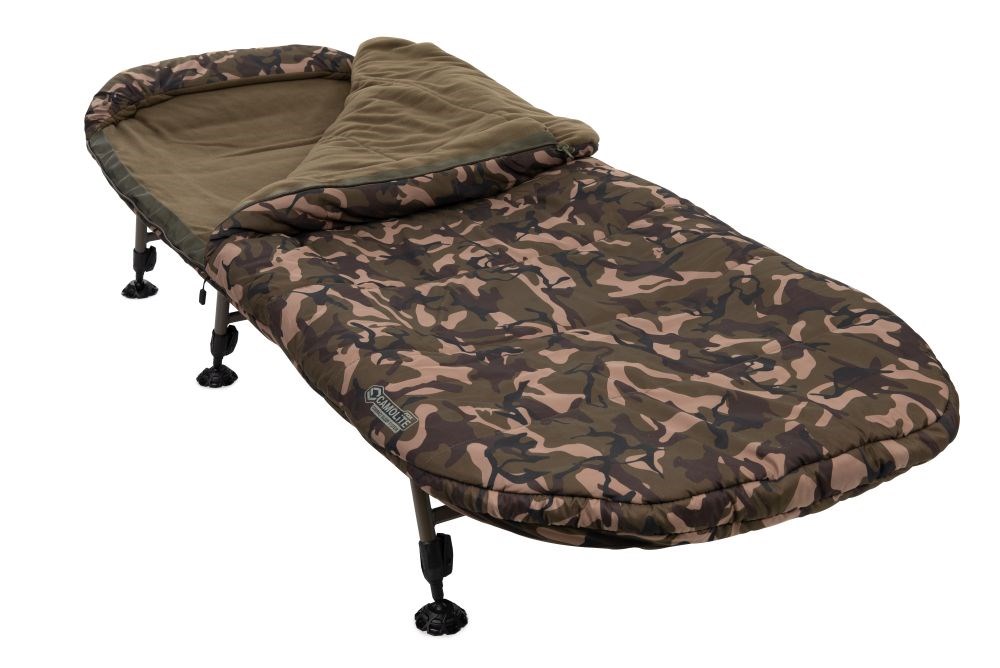 Fox Lehátko se spacákem Camolite Sleep System