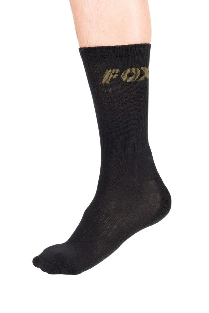 Fox Ponožky Green Socks 3-Pack černé vel. 44-47