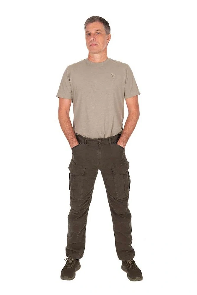 Fox Kalhoty Khaki HD Combat Trousers vel. XXL