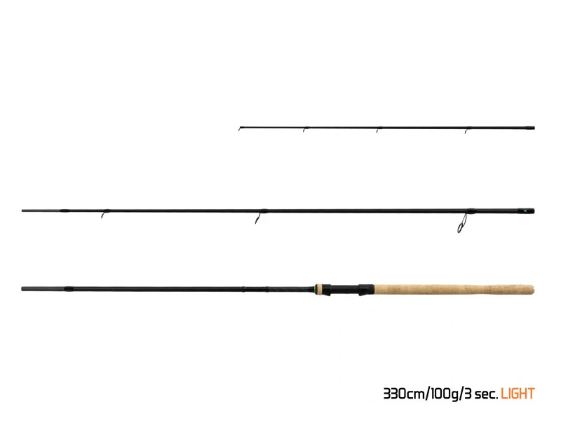 Delphin Prut REAXE Feeder LIGHT 330cm/100g/3díl