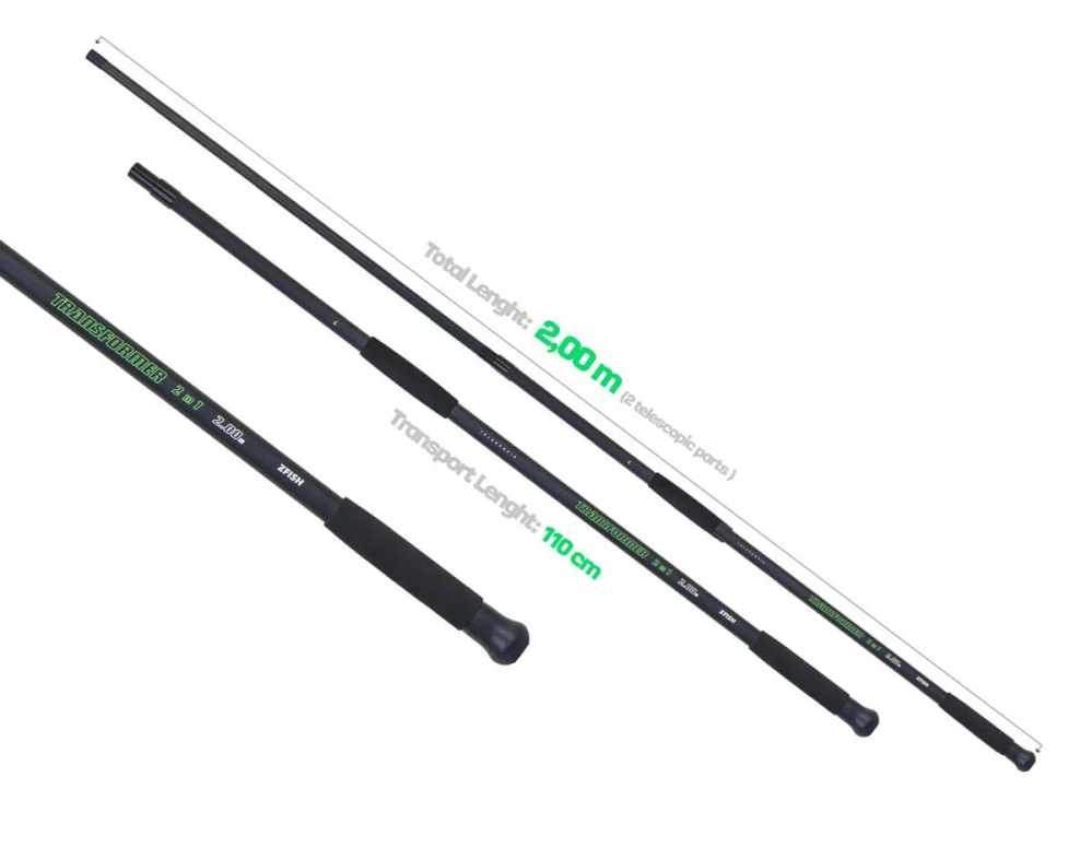 Zfish Podběráková tyč Transformer Landing Net Handle 2 m