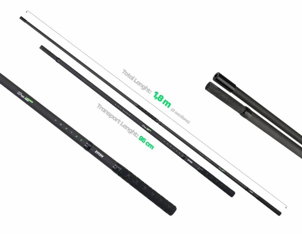 Zfish Podběráková tyč Vortex Landing Net Handle 1,8 m