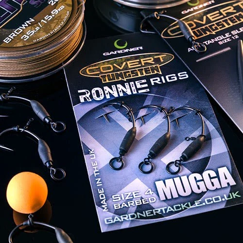 Gardner Montáž Tungsten Ronnie Rig s protihrotem vel. 4 /3 ks