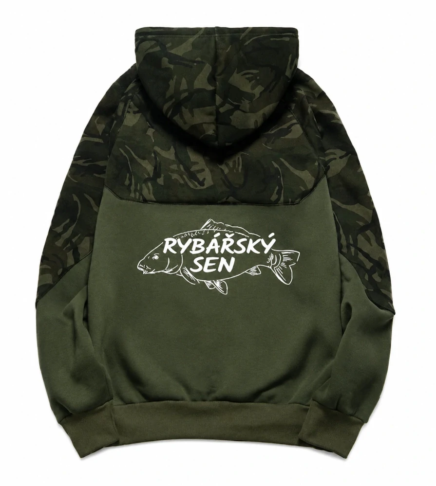 Rybářský sen Mikina a tepláky Camo Black vel. XL