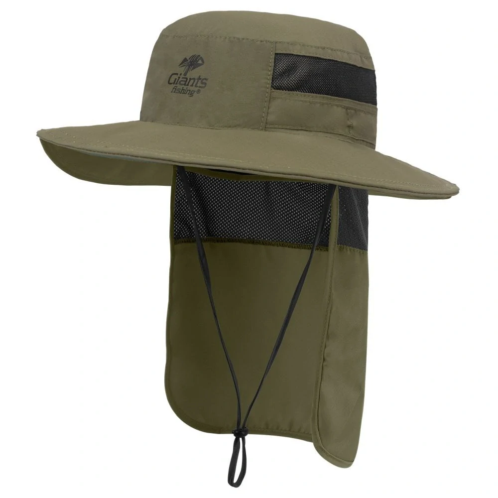 Giants fishing Rybářský klobouk Fishing Hat UV40+ Olive Green