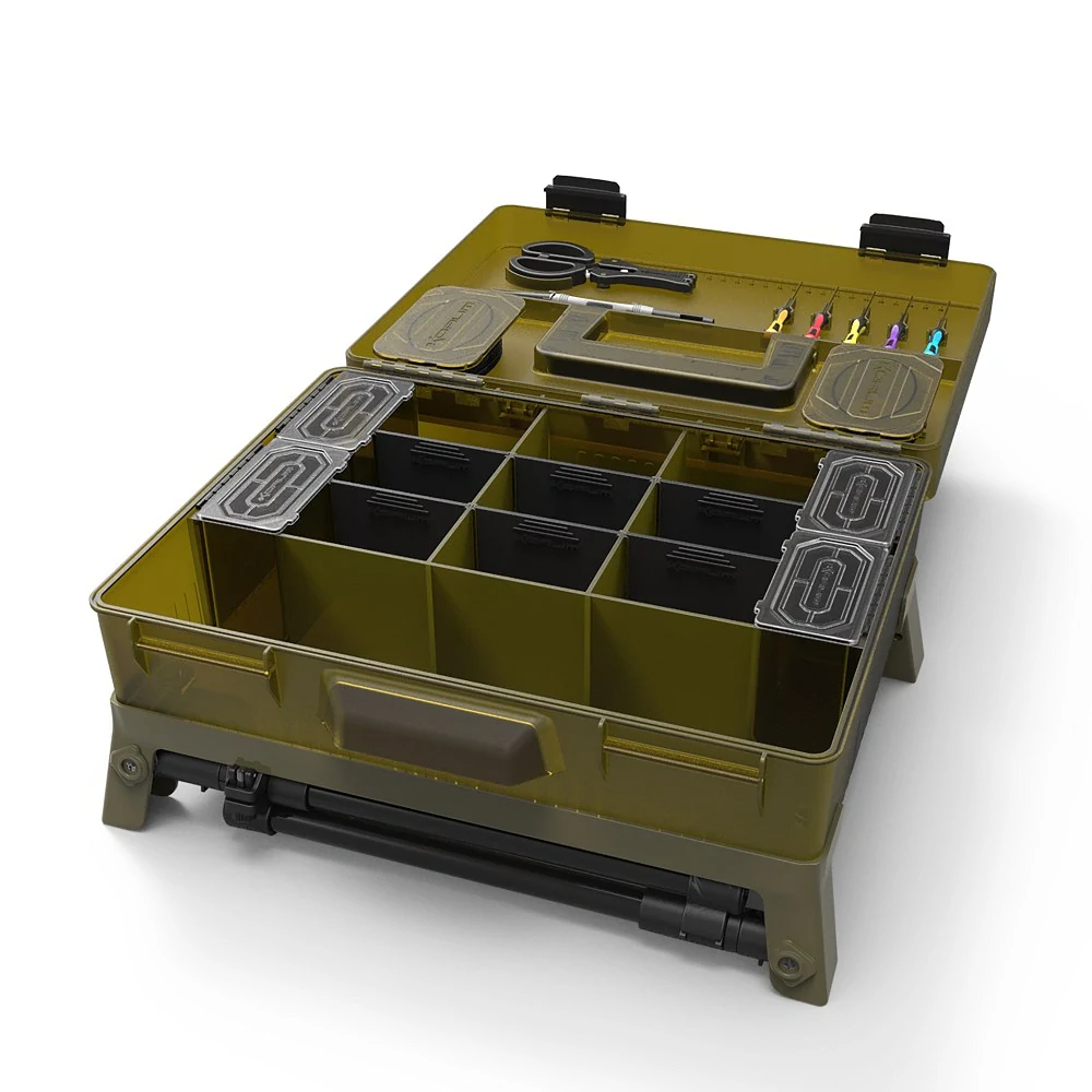 Korum Box Mega Blox Station Fully Loaded