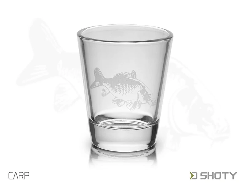 Delphin Set skleněných skleniček Shoty 6v1 6x55ml