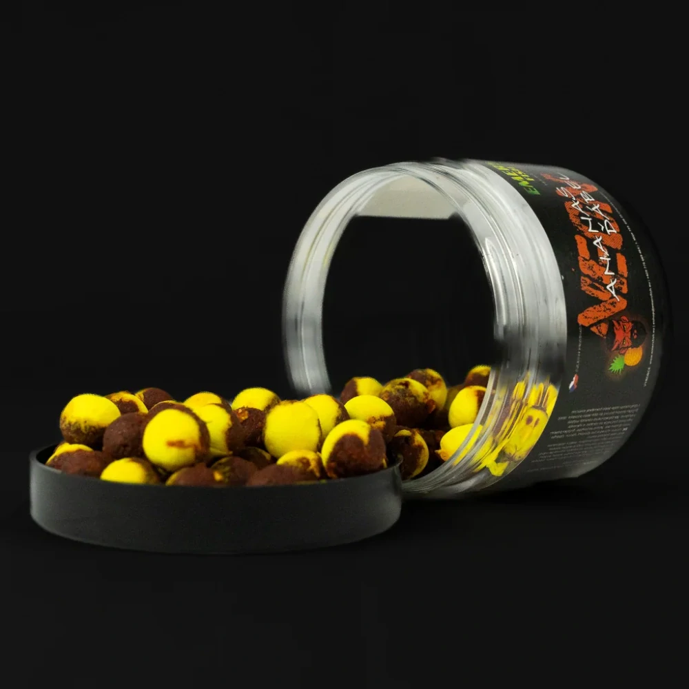 Emersfish Boilie Neonky Ananas Ďábel 12mm/50g