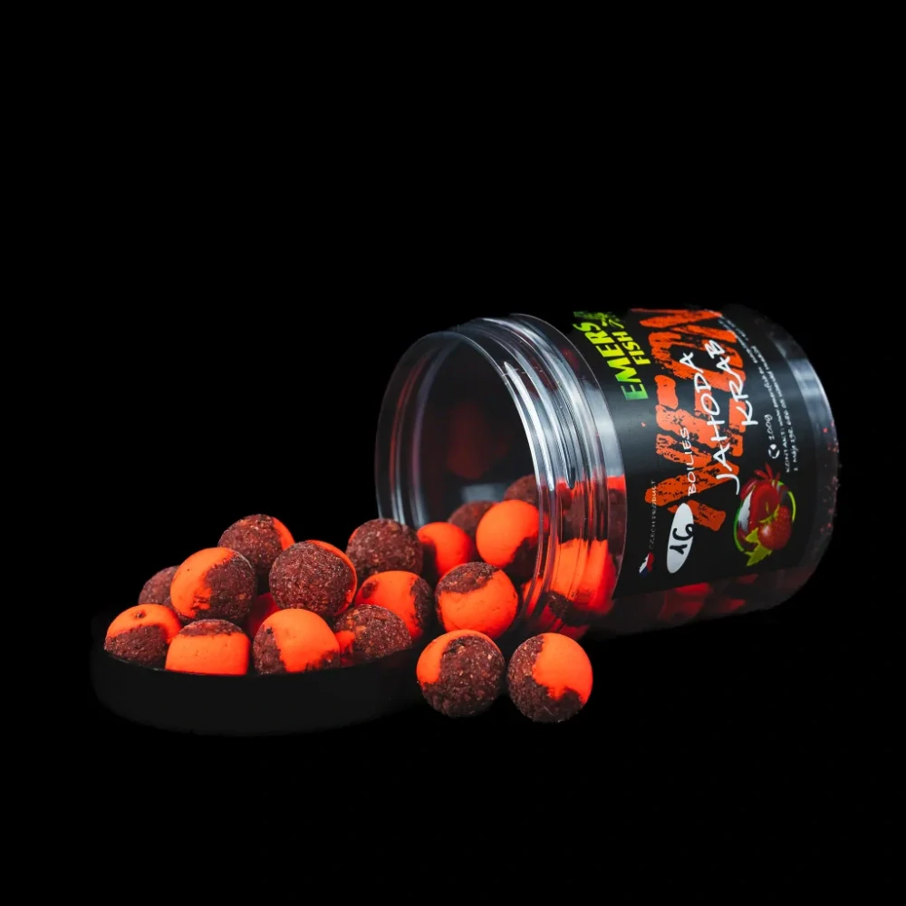 Emersfish Boilie Neonky Jahoda Krab 16mm/100g