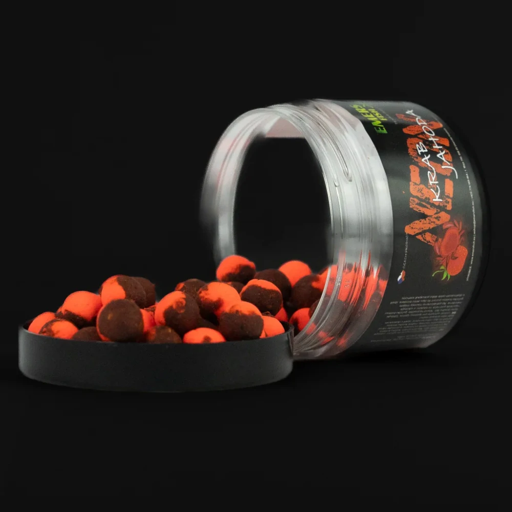 Emersfish Boilie Neonky Jahoda Krab 12mm/50g