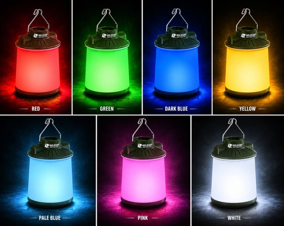 Holdcarp Lampa Extendable RGB Camping Lamp
